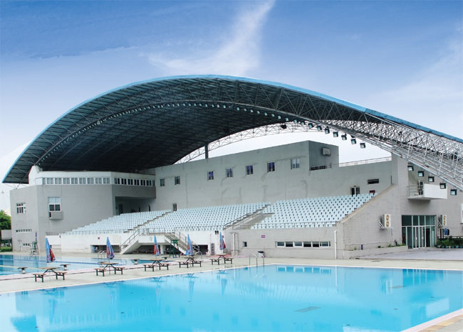 长治游泳馆网架