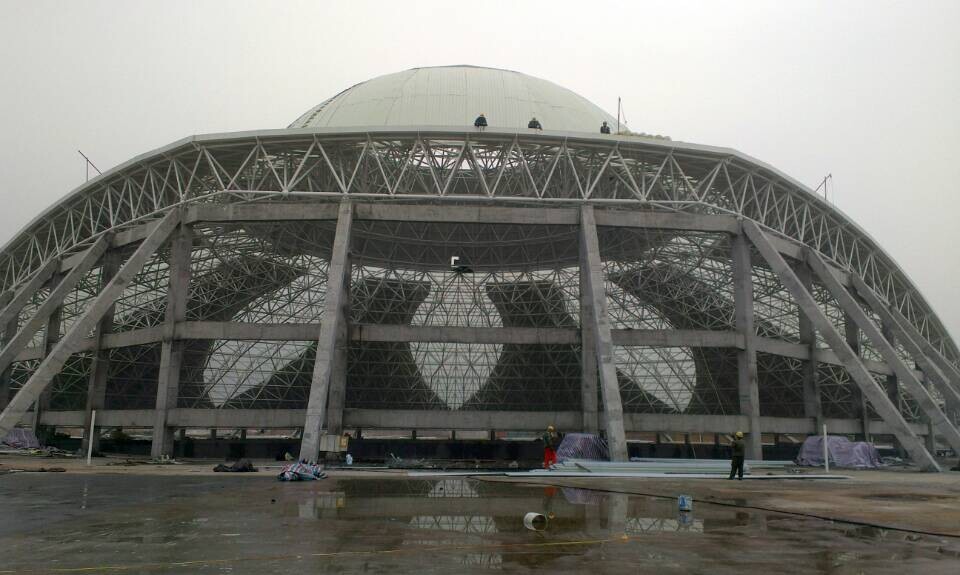 长治温泉馆网架工程